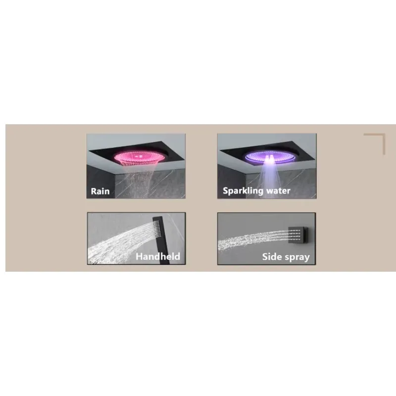 Set Shower LED Pintar dengan M - Spa&Wellness Earth City Шелепиха ulasan dan harga