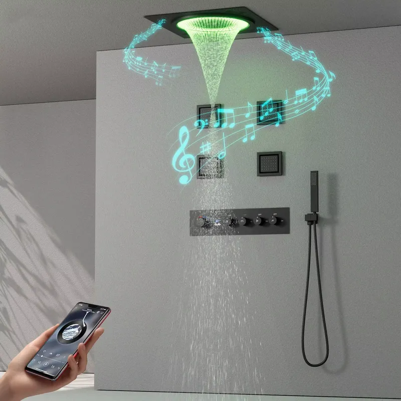 Set Shower LED Pintar dengan M - Spa&Wellness Earth City Шелепиха ulasan dan harga