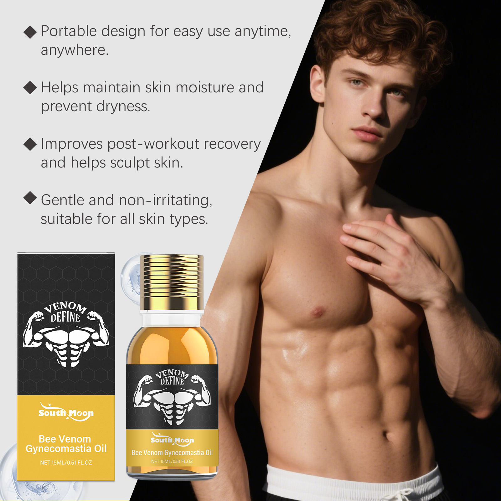 Minyak Gynecomastia Racun Leba - Spa And Wellness ulasan dan harga