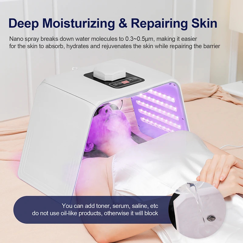 Masker Kecantikan Foton LED 7  - Spa&Wellness Earth City Шелепиха ulasan dan harga