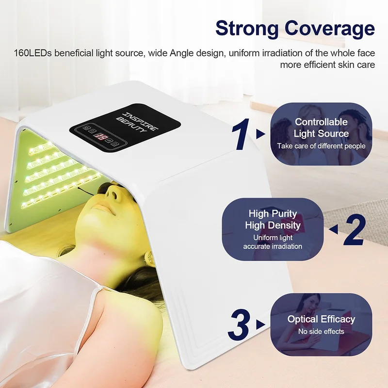 Masker Kecantikan Foton LED 7  - Spa&Wellness Earth City Шелепиха ulasan dan harga