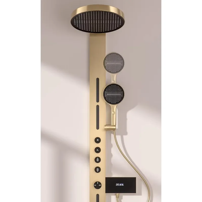 Set Panel Shower Brass Rainfal - Spa&Wellness Earth City Шелепиха ulasan dan harga